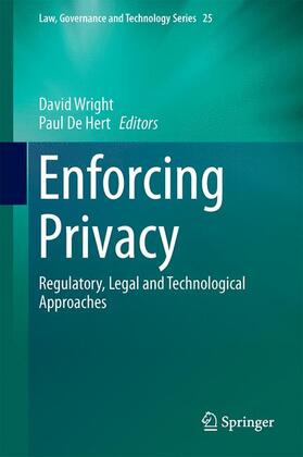 De Hert / Wright | Enforcing Privacy | Buch | 978-3-319-25045-8 | sack.de