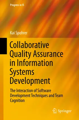 Spohrer | Collaborative Quality Assurance in Information Systems Development | E-Book | sack.de