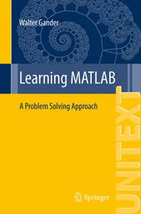 Gander | Learning MATLAB | E-Book | www.sack.de