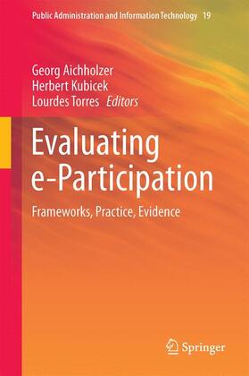 Aichholzer / Torres / Kubicek | Evaluating e-Participation | Buch | 978-3-319-25401-2 | sack.de