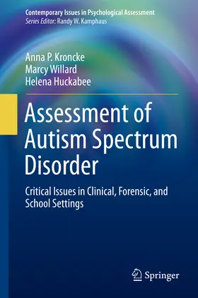 Kroncke / Willard / Huckabee | Assessment of Autism Spectrum Disorder | E-Book | www.sack.de