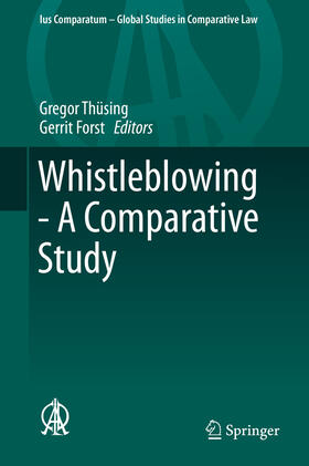 Thüsing / Forst | Whistleblowing - A Comparative Study | E-Book | sack.de
