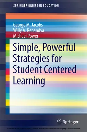 Jacobs / Renandya / Power | Simple, Powerful Strategies for Student Centered Learning | E-Book | www.sack.de