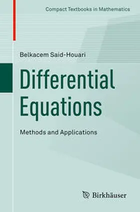 Said-Houari | Differential Equations: Methods and Applications | E-Book | www.sack.de