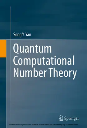 Yan | Quantum Computational Number Theory | E-Book | sack.de