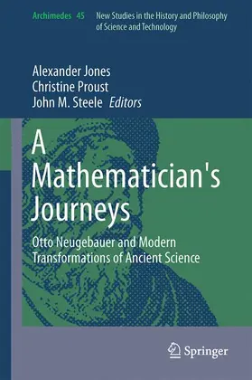 Jones / Proust / Steele |  A Mathematician's Journeys | Buch |  Sack Fachmedien