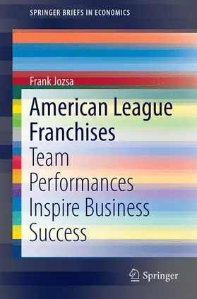 Jozsa Jr. | American League Franchises | Buch | 978-3-319-25995-6 | sack.de