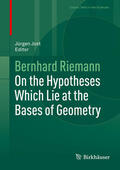 Jost / Riemann |  On the Hypotheses Which Lie at the Bases of Geometry | eBook | Sack Fachmedien