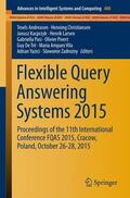 Andreasen / Pasi / Christiansen |  Flexible Query Answering Systems 2015 | Buch |  Sack Fachmedien