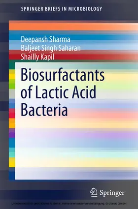 Sharma / Saharan / Kapil | Biosurfactants of Lactic Acid Bacteria | E-Book | sack.de
