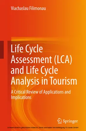 Filimonau | Life Cycle Assessment (LCA) and Life Cycle Analysis in Tourism | E-Book | www.sack.de