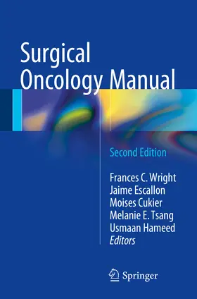 Wright / Escallon / Cukier |  Surgical Oncology Manual | eBook | Sack Fachmedien
