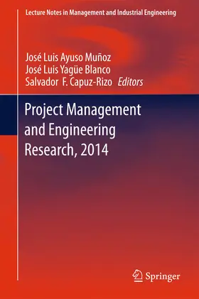 Ayuso Muñoz / Yagüe Blanco / Capuz-Rizo | Project Management and Engineering Research, 2014 | E-Book | sack.de
