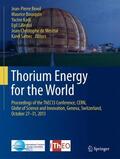 Revol / Bourquin / Kadi |  Thorium Energy for the World | Buch |  Sack Fachmedien