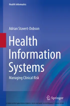 Stavert-Dobson |  Health Information Systems | eBook | Sack Fachmedien