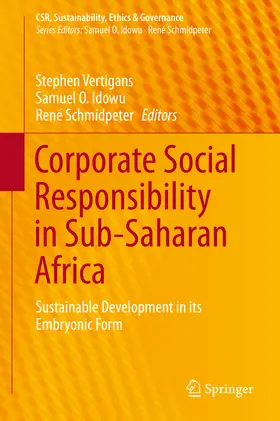 Vertigans / Idowu / Schmidpeter | Corporate Social Responsibility in Sub-Saharan Africa | E-Book | sack.de