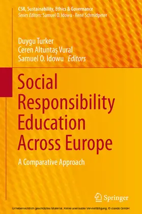 Turker / Altuntas / Idowu | Social Responsibility Education Across Europe | E-Book | www.sack.de