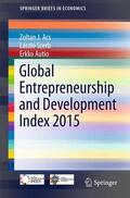 Acs / Autio / Szerb |  Global Entrepreneurship and Development Index 2015 | Buch |  Sack Fachmedien