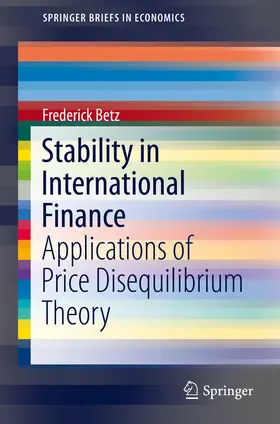 Betz | Stability in International Finance | E-Book | www.sack.de