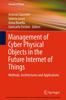 Guerrieri / Loscri / Rovella | Management of Cyber Physical Objects in the Future Internet of Things | E-Book | sack.de