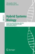 Safranek / Abate |  Hybrid Systems Biology | Buch |  Sack Fachmedien