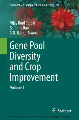 Rajpal / Rao / Raina | Gene Pool Diversity and Crop Improvement | E-Book | sack.de