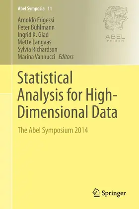Frigessi / Bühlmann / Vannucci |  Statistical Analysis for High-Dimensional Data | Buch |  Sack Fachmedien