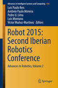 Reis / Moreira / Lima |  Robot 2015: Second Iberian Robotics Conference | eBook | Sack Fachmedien