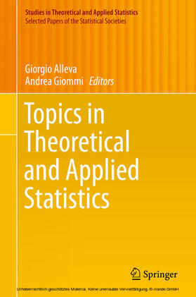 Alleva / Giommi | Topics in Theoretical and Applied Statistics | E-Book | sack.de