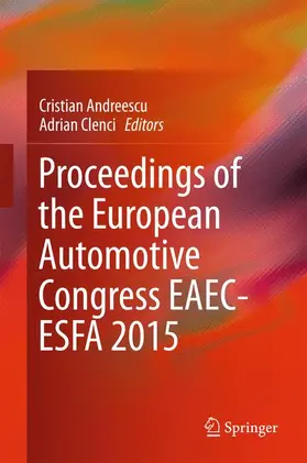 Clenci / Andreescu |  Proceedings of the European Automotive Congress EAEC-ESFA 2015 | Buch |  Sack Fachmedien