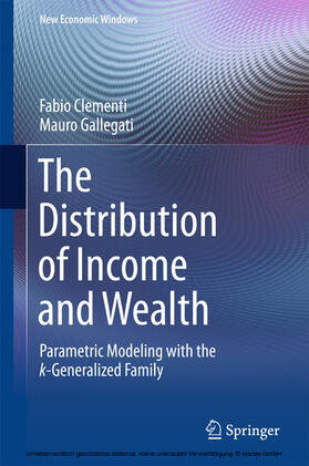 Clementi / Gallegati |  The Distribution of Income and Wealth | eBook | Sack Fachmedien