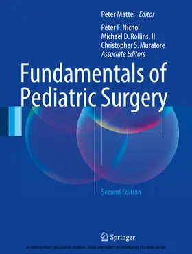 Mattei / Nichol / Rollins, II |  Fundamentals of Pediatric Surgery | eBook | Sack Fachmedien