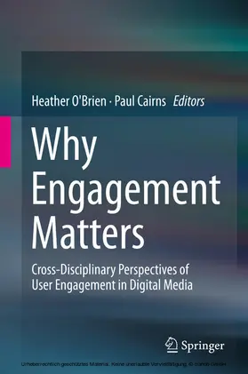 O'Brien / Cairns |  Why Engagement Matters | eBook | Sack Fachmedien