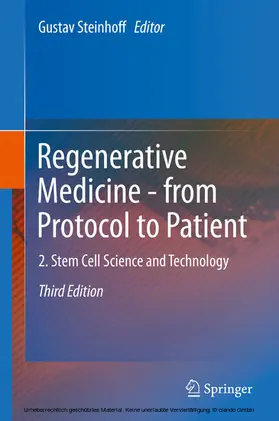 Steinhoff | Regenerative Medicine - from Protocol to Patient | E-Book | www.sack.de