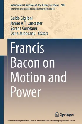 Giglioni / Lancaster / Corneanu |  Francis Bacon on Motion and Power | eBook | Sack Fachmedien