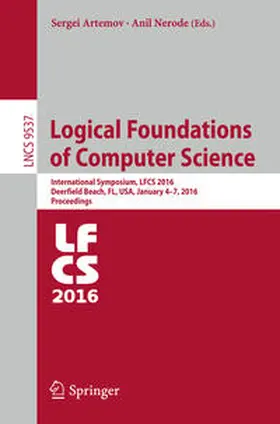 Artemov / Nerode | Logical Foundations of Computer Science | E-Book | sack.de