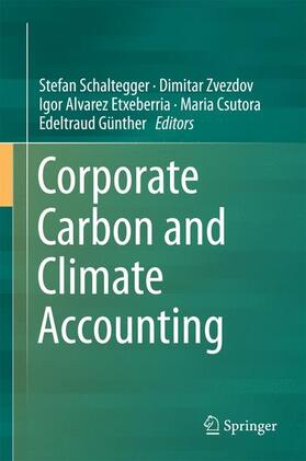 Schaltegger / Zvezdov / Günther | Corporate Carbon and Climate Accounting | Buch | 978-3-319-27716-5 | sack.de