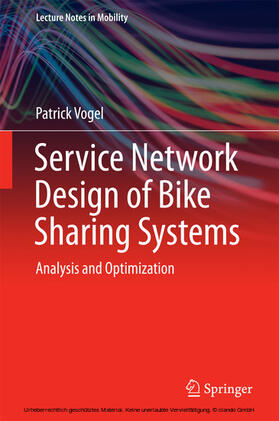 Vogel |  Service Network Design of Bike Sharing Systems | eBook | Sack Fachmedien