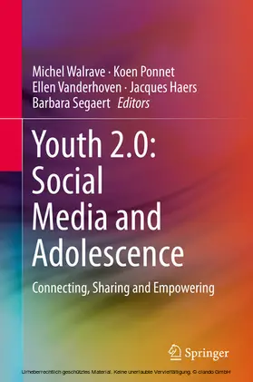 Walrave / Ponnet / Vanderhoven |  Youth 2.0: Social Media and Adolescence | eBook | Sack Fachmedien
