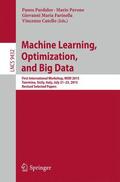 Pardalos / Cutello / Pavone |  Machine Learning, Optimization, and Big Data | Buch |  Sack Fachmedien