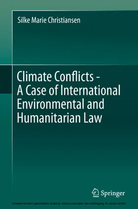 Christiansen | Climate Conflicts - A Case of International Environmental and Humanitarian Law | E-Book | www.sack.de