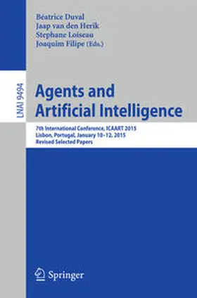 Duval / van den Herik / Loiseau |  Agents and Artificial Intelligence | eBook | Sack Fachmedien