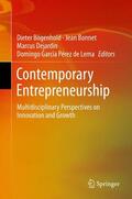Bögenhold / Garcia Pérez de Lema / Bonnet |  Contemporary Entrepreneurship | Buch |  Sack Fachmedien