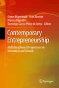 Bögenhold / Bonnet / Dejardin |  Contemporary Entrepreneurship | eBook | Sack Fachmedien