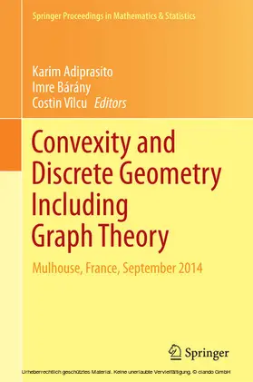 Adiprasito / Bárány / Vilcu |  Convexity and Discrete Geometry Including Graph Theory | eBook | Sack Fachmedien