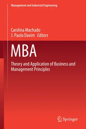 Machado / Davim | MBA | E-Book | sack.de