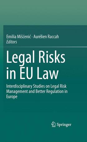 Raccah / Mišcenic / Mišcenic |  Legal Risks in EU Law | Buch |  Sack Fachmedien