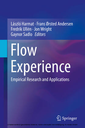 Harmat / Ørsted Andersen / Ullén | Flow Experience | E-Book | sack.de