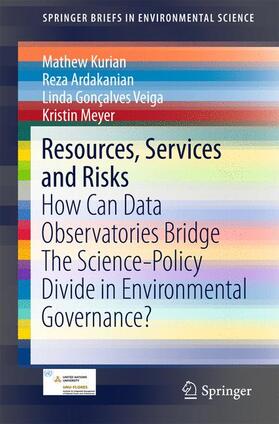 Kurian / Meyer / Ardakanian |  Resources, Services and Risks | Buch |  Sack Fachmedien