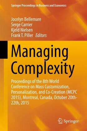 Bellemare / Piller / Carrier | Managing Complexity | Buch | 978-3-319-29056-0 | sack.de